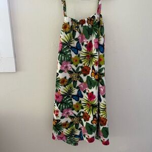 Womens Floral Towel Dress. USED ONCE